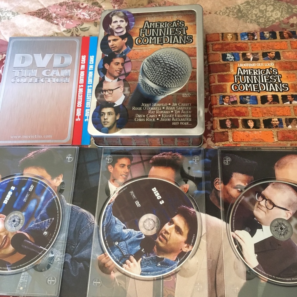 Collectors Tin comedy dvd set